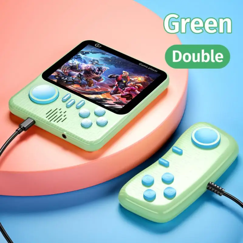 666 IN 1 Retro Video Game Console Handheld Game Player Portable Pocket TV Game Console AV Out Mini Handheld Player For Kids Gift