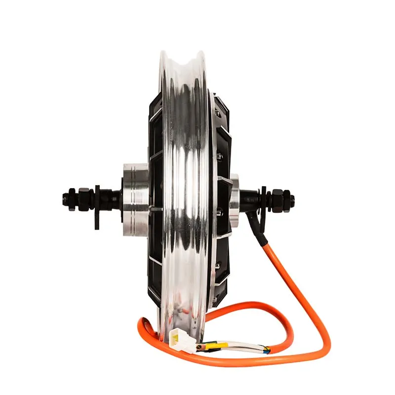 YMMOTOR 14inch 2000w V1 Drum Brake Disc Brake Electric Bldc Wheel Hub Motor For Electric Scooter Motorcycle