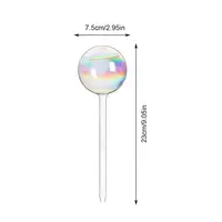2/3/4/6Pcs Automatic Plant Watering Bulbs Self Watering Glass Balls Watering Device Drip Irrigation System For Garden Flower 6