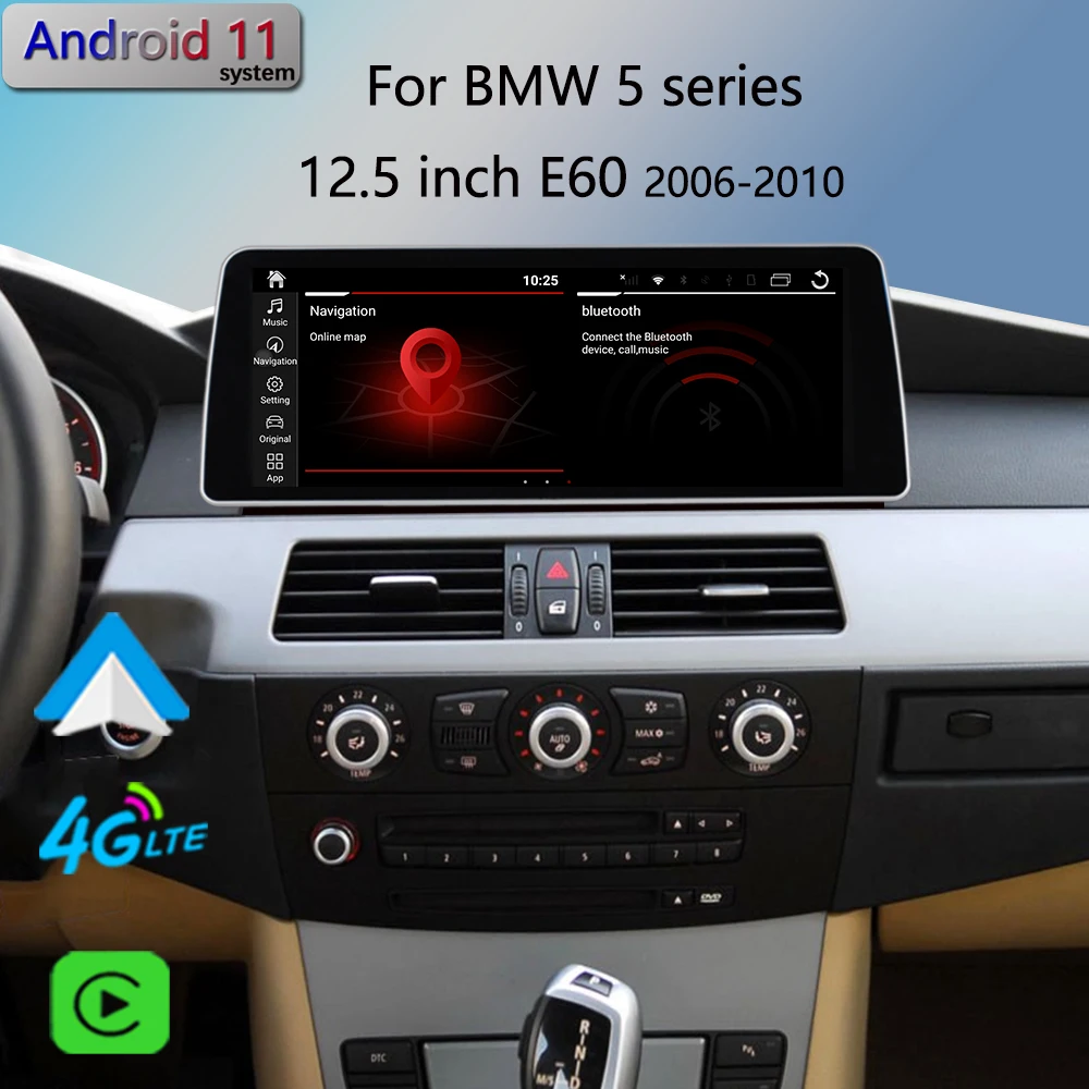 12.5inch Wireless Carplay Android12 Car Radio Stereo