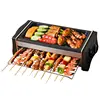 Commercial Two Layer Multifunctional Smokeless BBQ Grill Roasting Meat Griddle Barbecue Mesh Raclette Grill 4