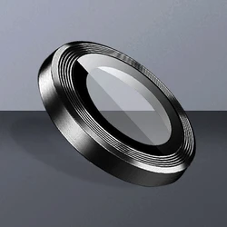 Premium Phone Camera Lens Protector | Tempered Glass Film - Galaxy S25 (Black)