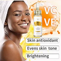 AILKE crème éclaircissante pour le corps, avec vitamine C, acide hyaluronique, beurre de karité, réduit les taches noires, même le teint, Lotion hydratante 3