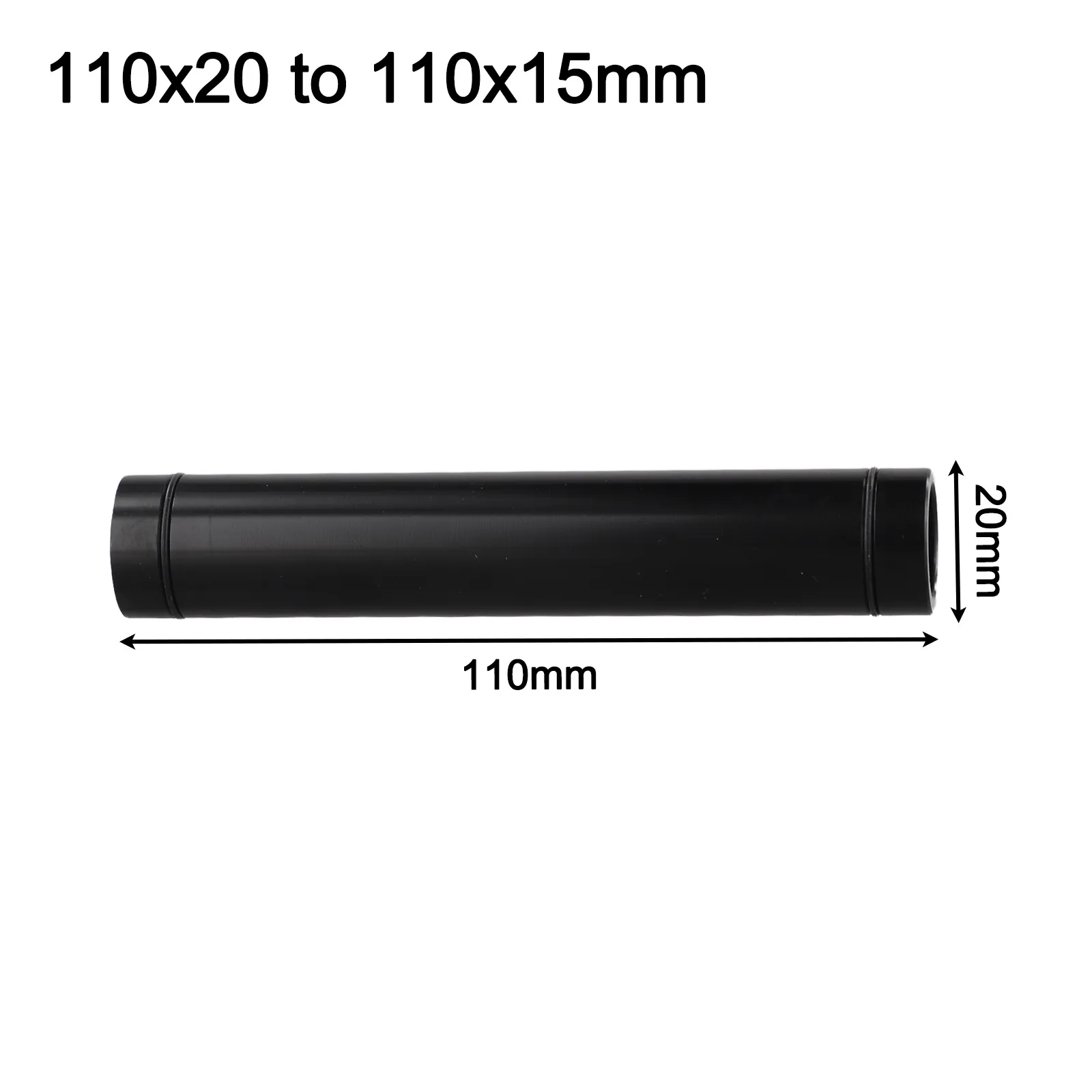 Adaptateur De Moyeu Vélo 20 Mm à 15 Mm - Alliage D'aluminium, Pour Fourche Avant VTT, Conversion Axe Traversant
