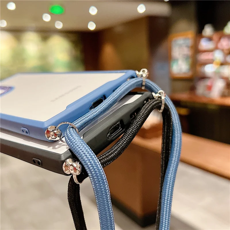 For Samsung Galaxy S23 Ultra/S22+/S22 Crossbody Bag Wallet Case Shoulder  Strap