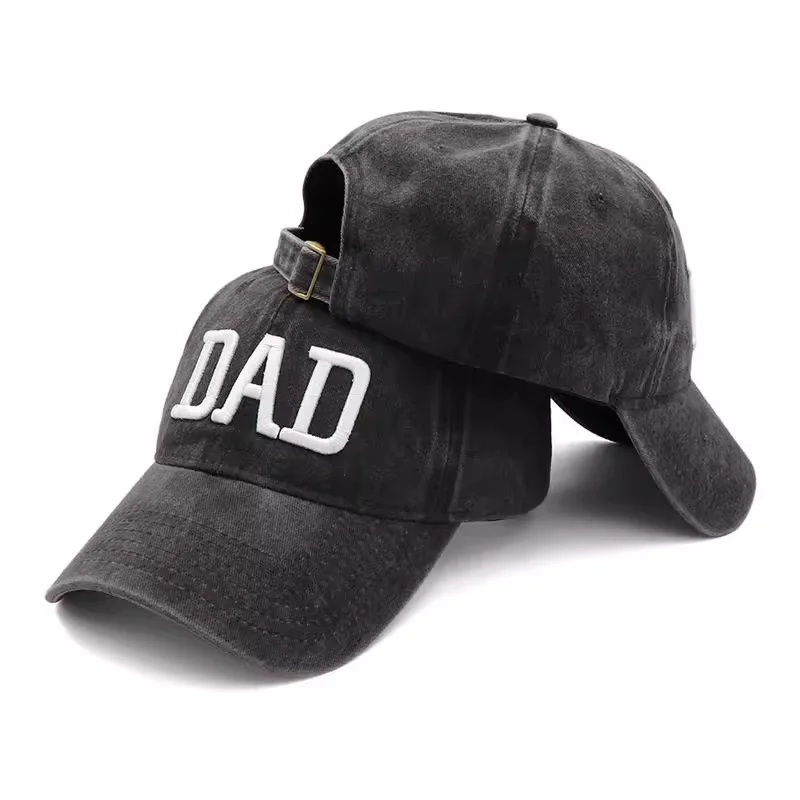DAD MOM Embroidery Cotton Adjustable Baseball Cap Fashion Women Men Casual Outdoor Sport Visors Caps Parents Gift Trucker Hat 2