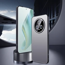 Enhanced Aluminum Alloy TPU Soft Lens Anti - Slip Phone Case - Magic 5 (Grey)
