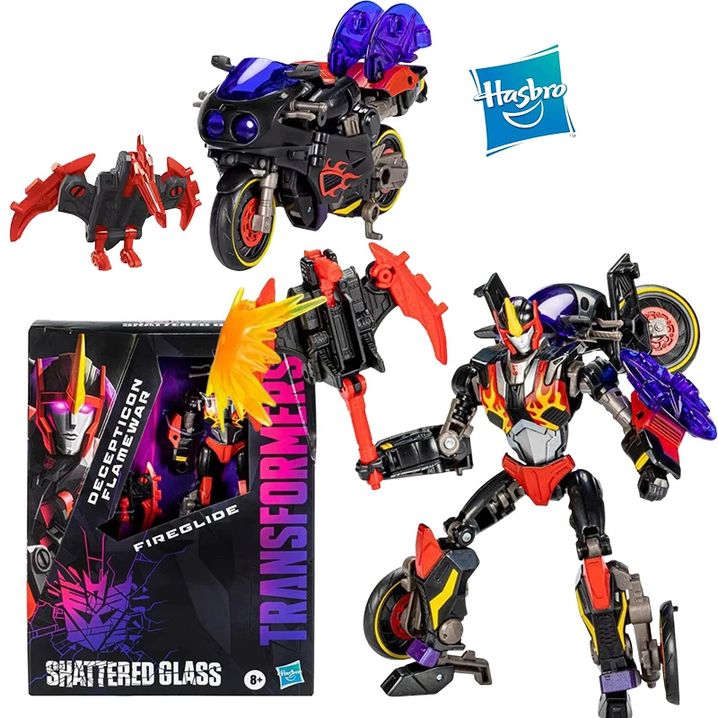 

Hasbro Трансформеры из разбитого стекла огневар фиреглид 12 см класса люкс Оригинальная экшн-фигурка Модель Детская игрушка подарок коллекция