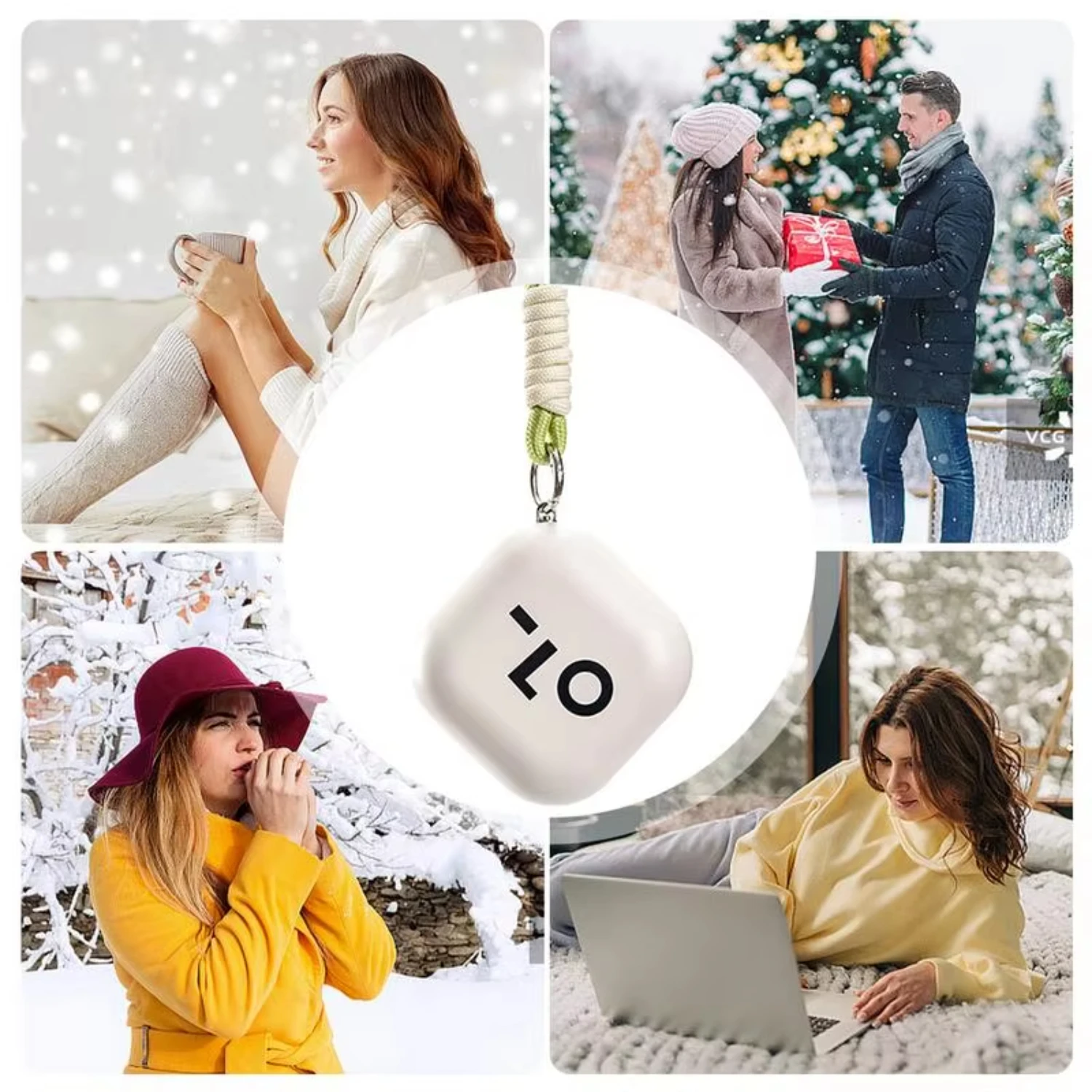 Portable Hand Warmer Hand Warmers Rechargeable Portable Pocket Reusable Heater, USB Hand Warmer Camping Hunting