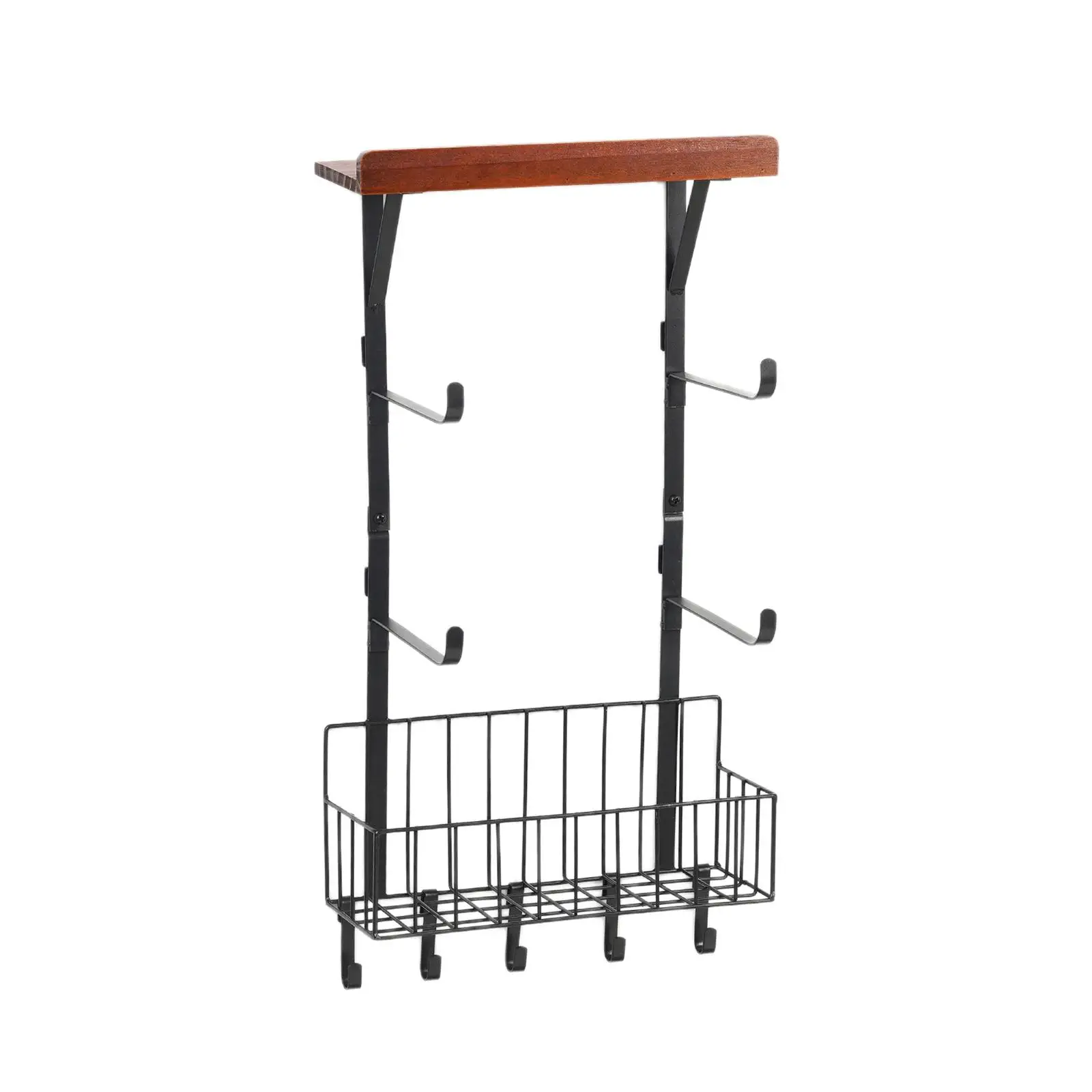 

Полка для ванной комнаты со встроенной корзиной для белья, экономящий пространство органайзер для шампуня, полки-органайзеры для гостиной, кухни