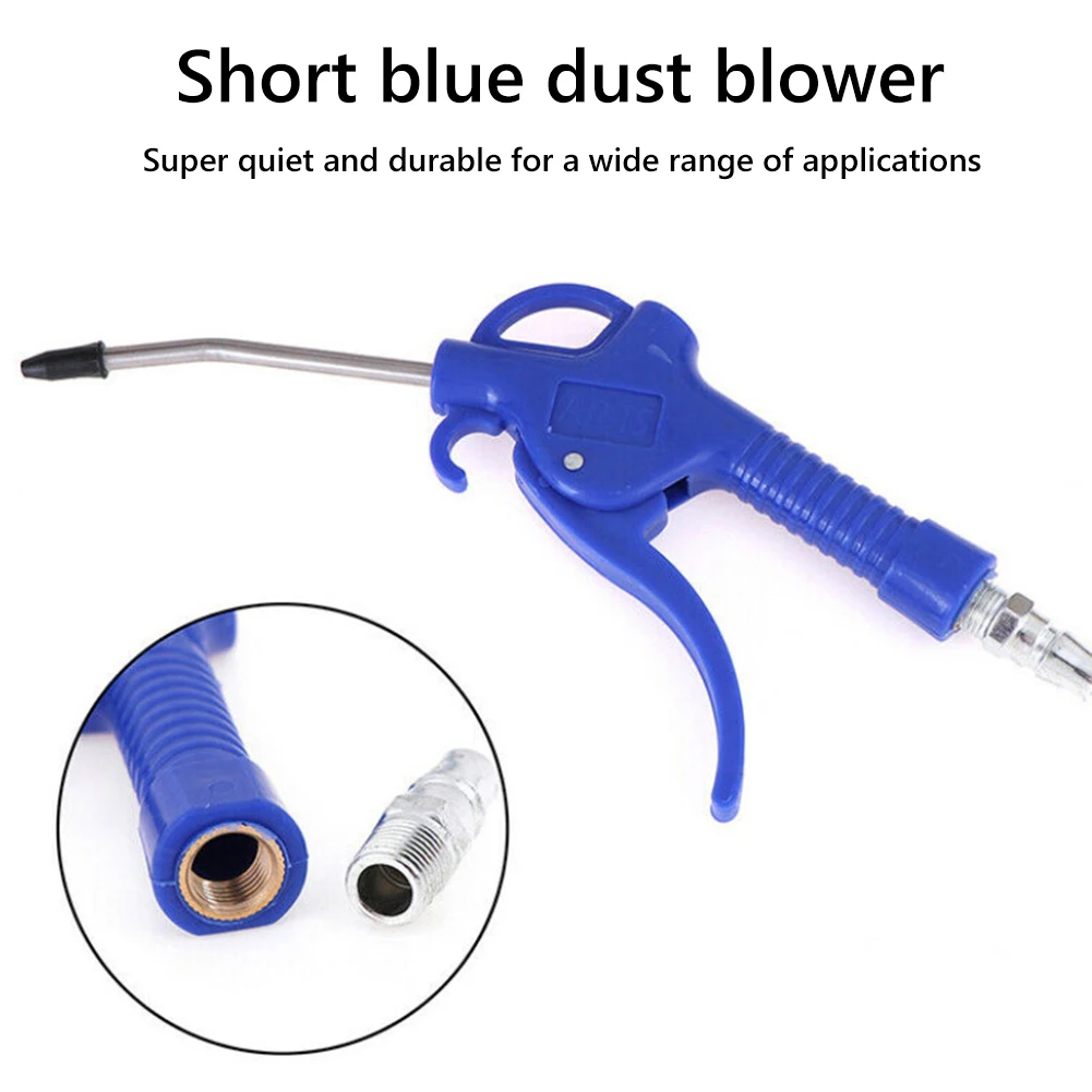 มือถือเครื่องเป่าลมคอมเพรสเซอร์นิวเมติก Air Blow Gun ฝุ่นสเปรย์ทำความสะอาดสูงความดันที่มีประสิทธิภาพฝุ่นถอดอุปกรณ์เสริม 1