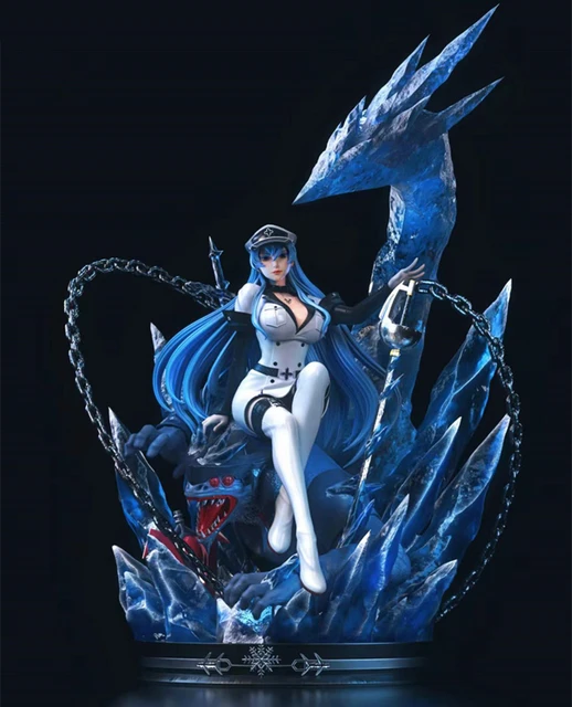 Esdeath Akame ga KILL 1/4 Resin Statue Figure Cast off GREEN LEAF STUDIO