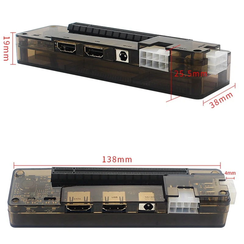 PCI-E EXP GDC External Laptop Video Card Dock Graphics Card Notebook Docking Station M.2 Mkey Interface Pciex4 graphics cards computer