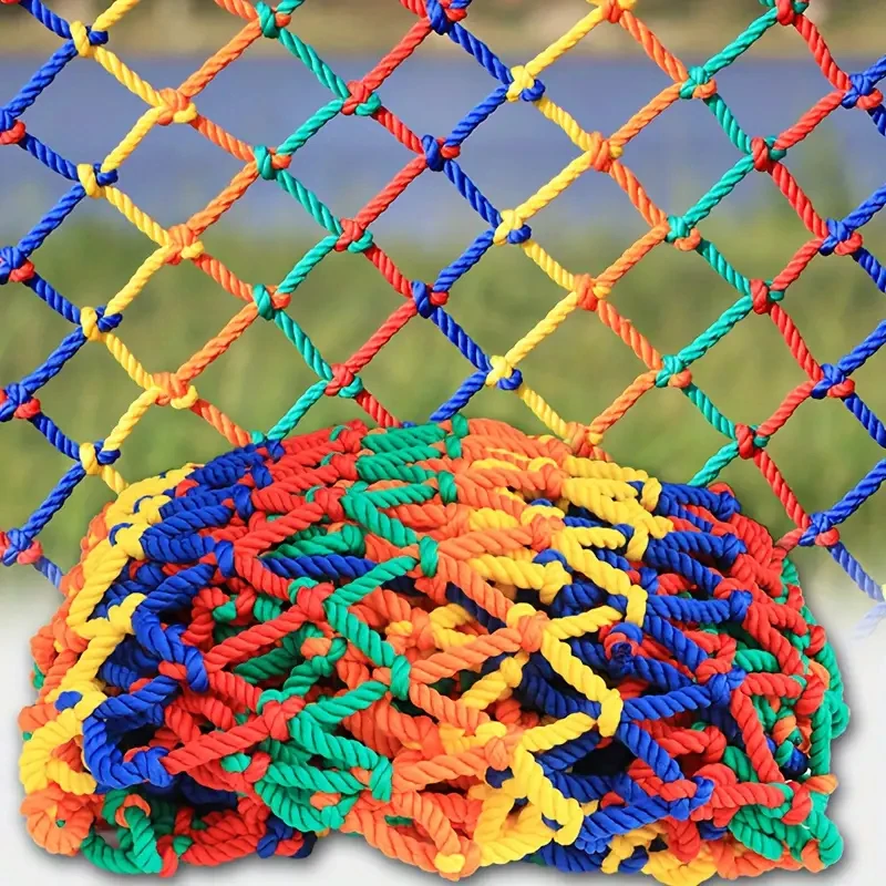 Stair Safety Net 1pc Rope Net Kids Safety Netting Stair Balcony Railing Child Safety Net, Playground Netting Patio Fence Protection Net