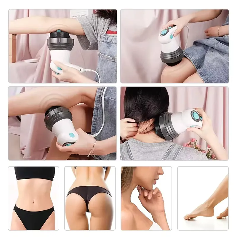 Body Electric Massager Anti Cellulite Portable Fat Slimming Health Care Massage Instrument Vibration Cervical Spine Neck Waist 2