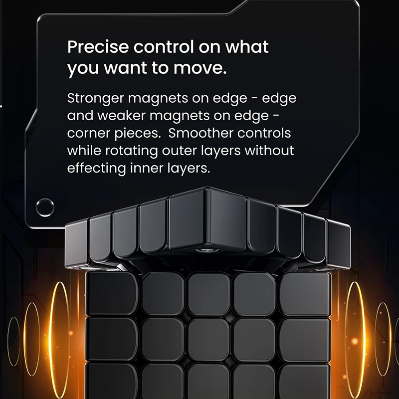NEW GAN 562M 5x5 Magnetic Speed Cube GAN562M 5x5 Speed cube GAN562 M Professional Magic Cube Puzzle Toys for Kids 5