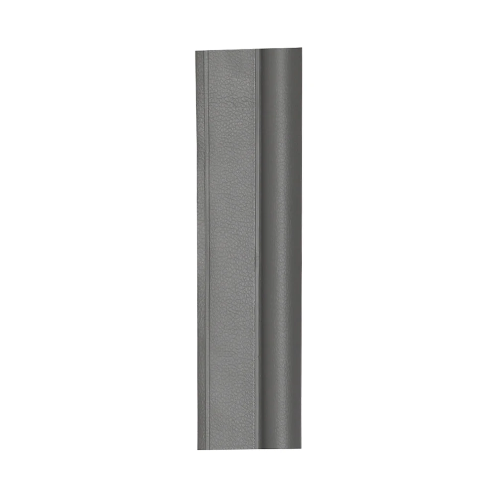 Gray Sided Door Strip Upgrade Wear-resistant Leather Sealing Windproof Bedroom Single Sided Door Strip Door Bolt 96cm