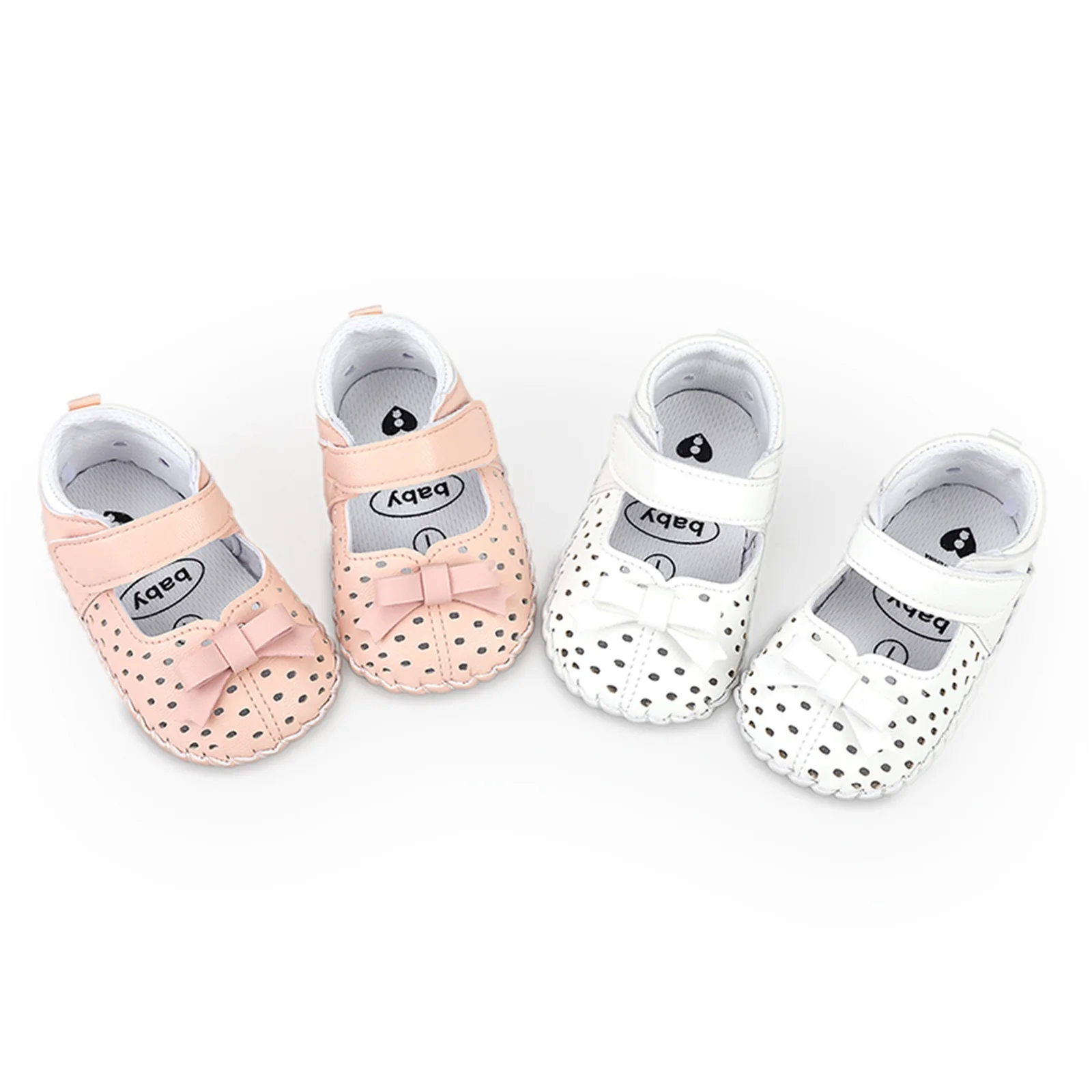 

Baby Girl Summer Shoes Breathable Anti-Slip Soft Sole Home Street Casual Cutout Sandal Shoes