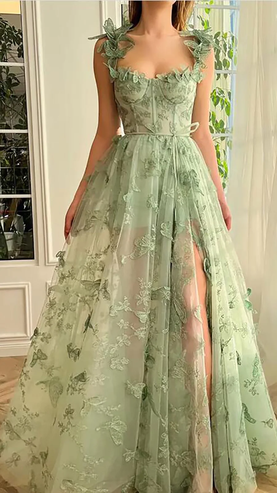 sachin and babi light blue dress Summer Elegant Slim Sleeveless Strap Dress Women Design Chic Print Ruffle  Off Shoulder Dresses Sweet Fairy Patchwork Dress 2024 main image 0