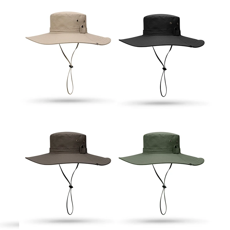 Adjustable Outdoor Fishing Hat Sunscreen Protection Breathable