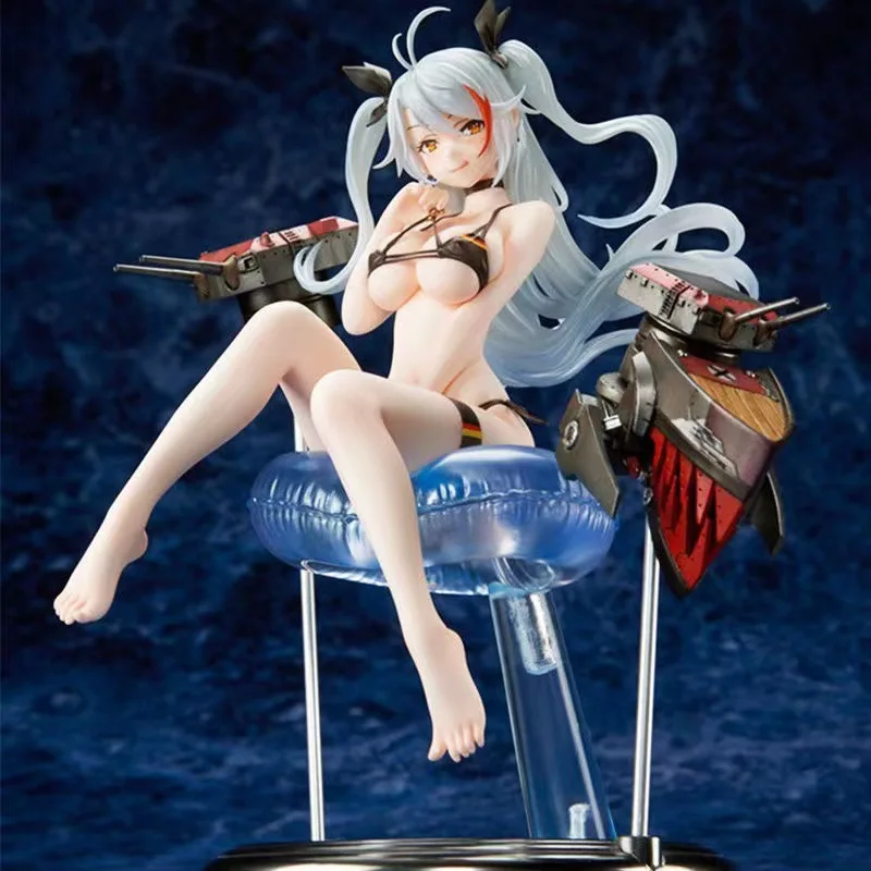 

21cm Azur Lane Prinz Eugen Unfading Smile Anime Girl Figure Azur Lane St Louis Action Figure Collectible Model Doll Toys Gifts