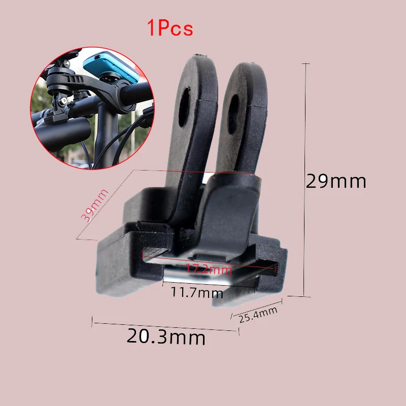 Adaptateur de montage de phare de vélo pour XOSS XL400, support de lampe de vélo, accessoires de cyclisme, 1 pièce