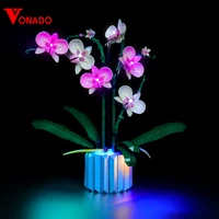 Vonado LED Light Kit for 10311 Orchid Building Blocks Set (NOT Include the Model) Bricks Toys For Children 1