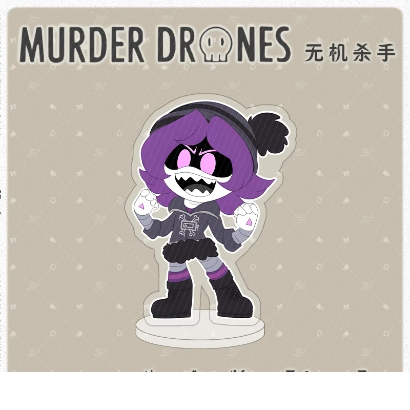 Murder Drones Season 1 Uzi & Cyn Acrylic Stand - Unique Desktop Ornament & Christmas Gift