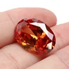 13x18MM 18.38CT Unheated Champagne Sapphire Diamond Oval Cut Loose Gemstone Diamond Jewelry Wedding Decorative Crafts 1