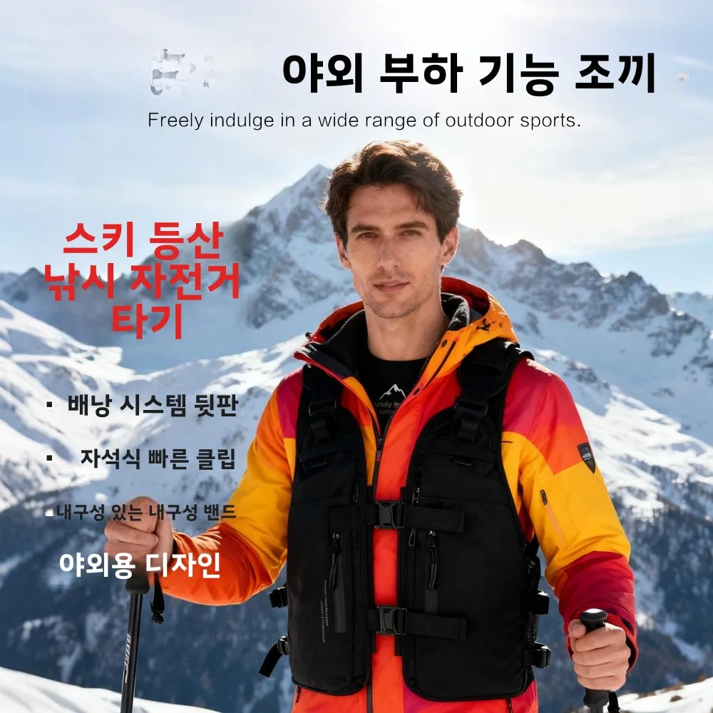 전문 야외 스키 조끼, 헤비 듀티 사이클링, 등산, 낚시 의류, 통기성 방수 남성용 겨울 스포츠 장비