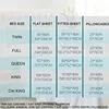 1 piece bed sheets pure white hotel bed sheets  single and double home use 6