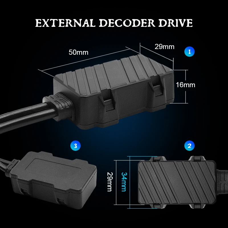 EURS F3 Led 90W H7 H11 Led H4 H1 H8 H9 H13 9007 H16 880 9005 Hb3 9006 Hb4 9012 Car Headlight Turbo Bulbs Fog Lamp 12V 24V