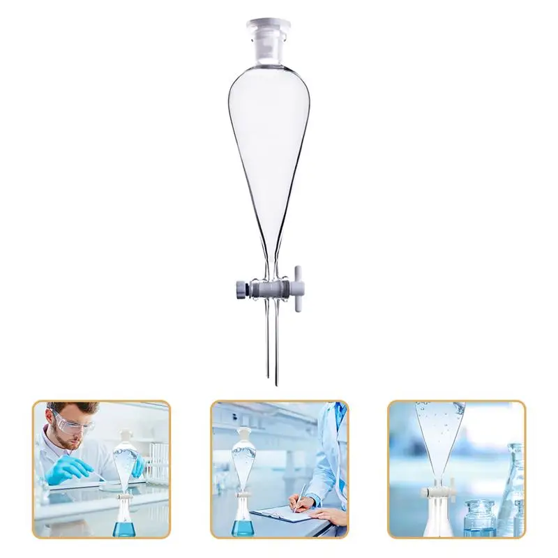 500mlSeparatingFunnelLabsSeparatingFunnelforExperimentusedforlaboratoryexperiment