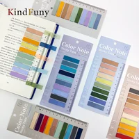 KindFuny 1200pcs Sticky Index Page Markers Colored Book Tabs Sticky Notes Page Flags Index Tabs Annotation Tabs Label Stickers 1