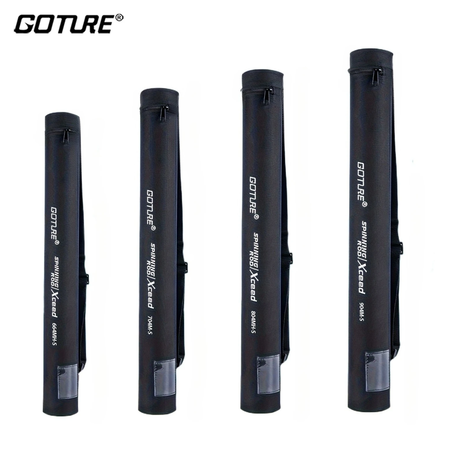 Tube de protection pour canne à pêche portable Goture, résistant aux chocs, sac de voyage pêche