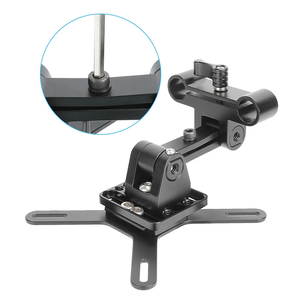 KIMRIG   VESA  LCD ũ Ʈ, 15mm ε  ý, 75x75 100x100, 13-32 ġ LCD ȭ鿡 