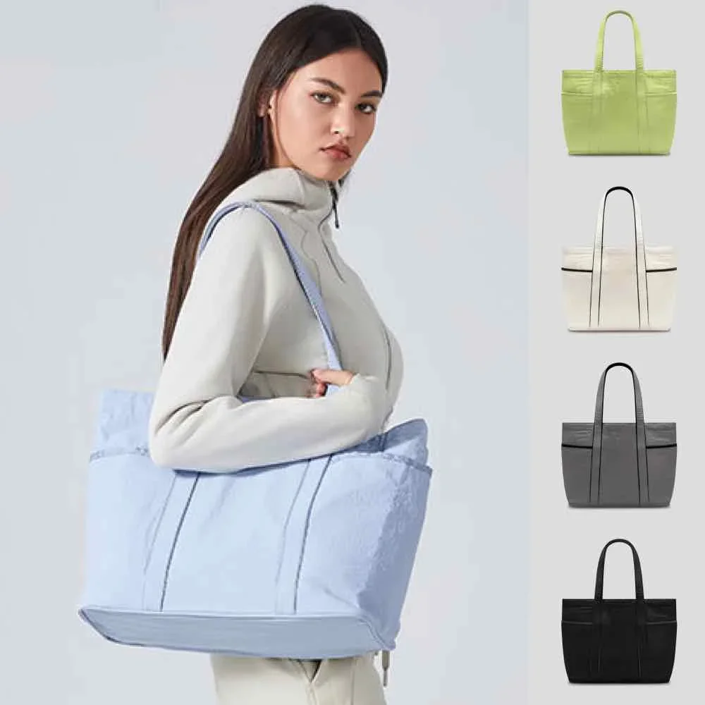 20L Yoga Fitness Tote Bag Daily Multi Pocket Design Large Capacity Handbag Waterproof and Durable Fabric