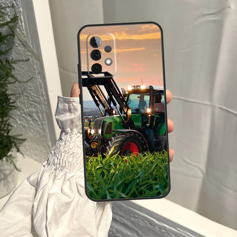 Farm Vehicle Tractor Design Protective Phone Case Cover