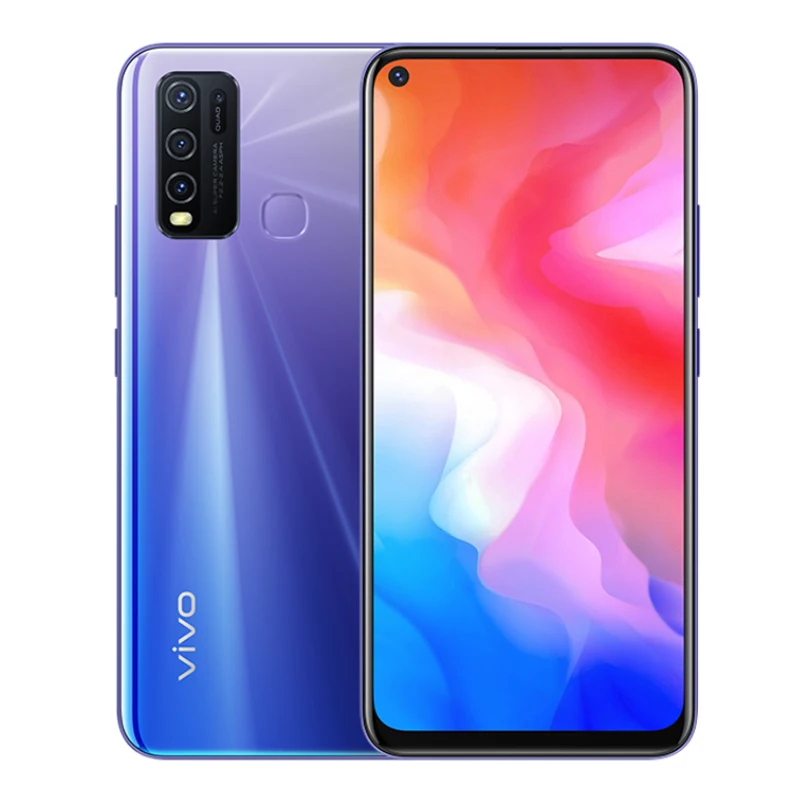 VIVO Y50 Global Firmware mobile phone Snapdragon 665 Octa Core 6.53" 5000mAh 8GB 128GB 16.0MP Cameras Used Phone 2