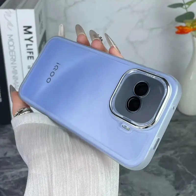 Transparent Soft Camera Protector & Shockproof TPU Bumper Phone Case
