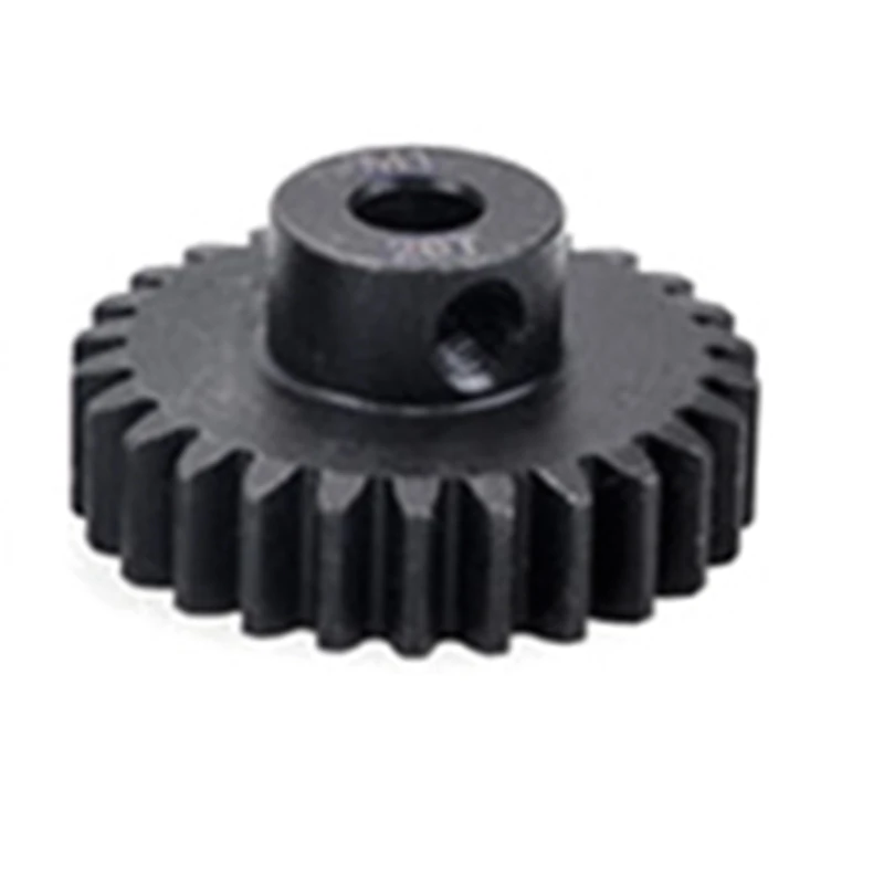 M1 5Mm Black Steel Metal Pinion Motor Gear For 1/10 Rc Model Car Moto-A37R