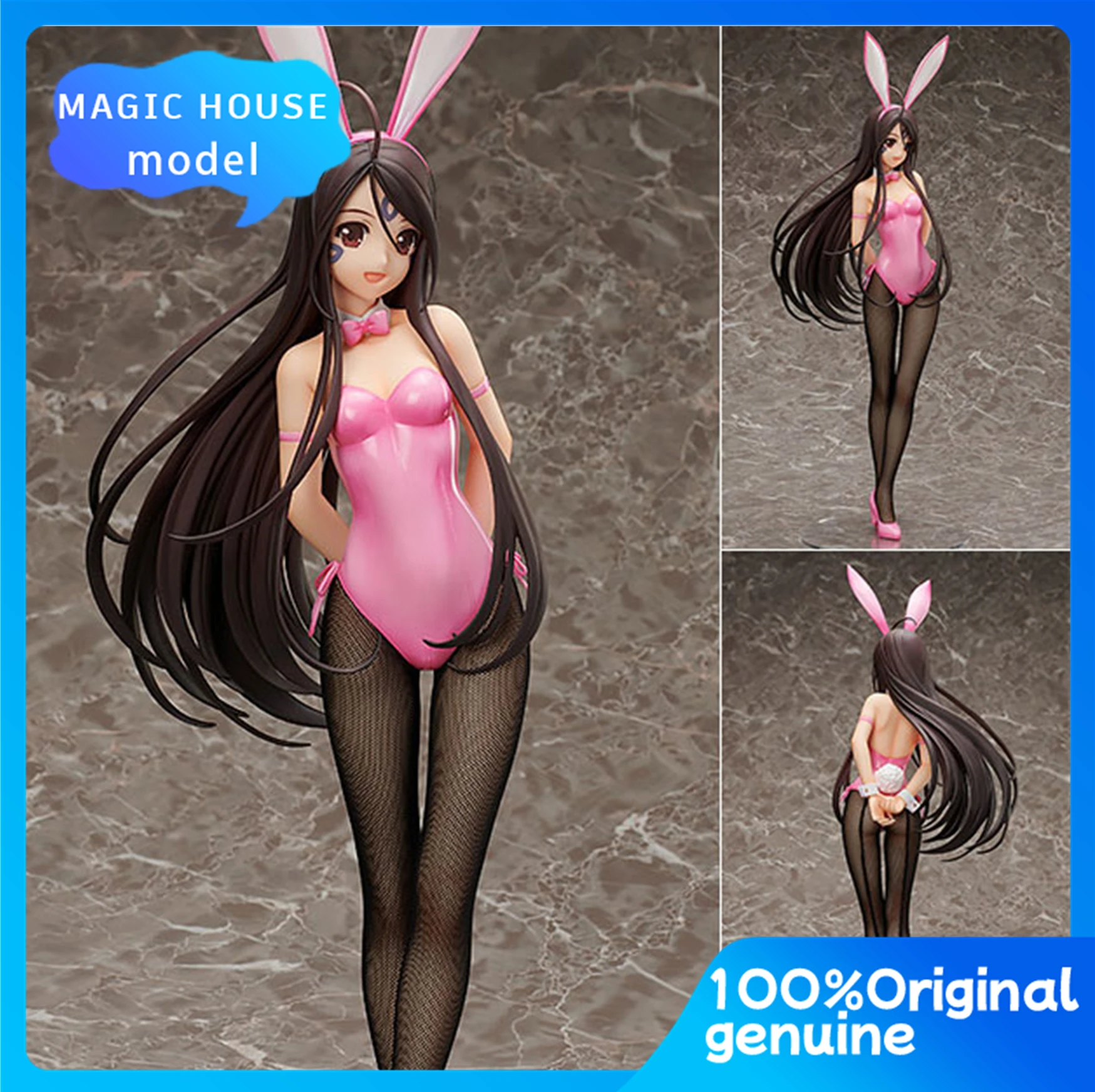 

100% Original:Anime Aa! Megami-sama! Skuld Bunny Girl 44cm PVC Action Figure Anime Figure Model Toys Figure Collection Doll Gift
