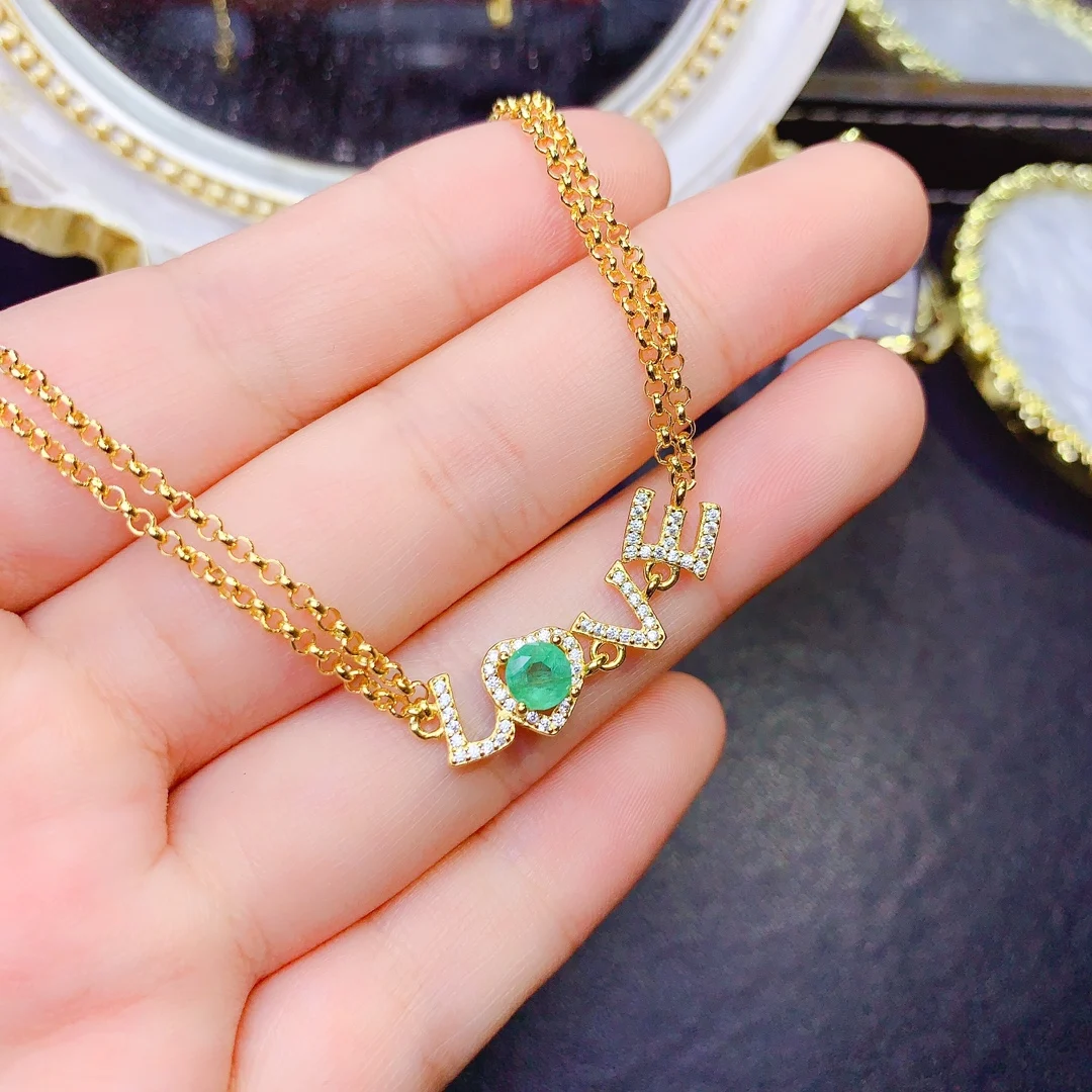 

Bracelet 925 Sterling Silver All Natural Opal Emerald Ruby peridot Generous women's jewelry exquisite wedding jewelry luxury