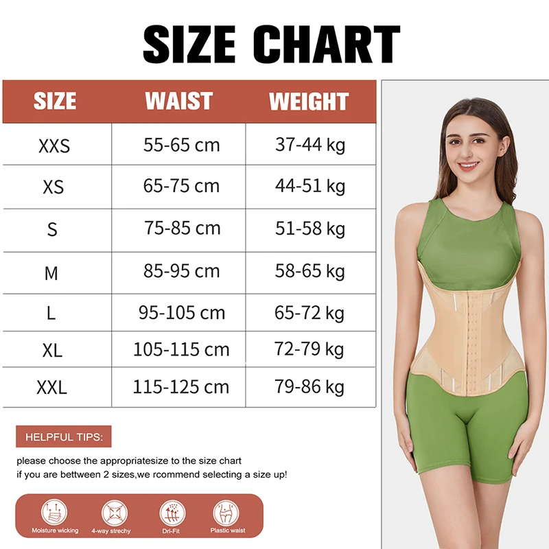 MiiOW U-shaped Waist Trainer Corset Women Buttoned Shapers Breast Lifted Waist Trainer Steel Bone Slimming Women's Shapewear 1