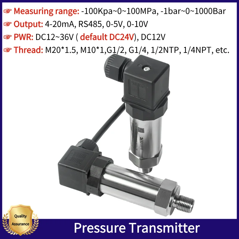 High Efficiency 0-400bar 20-200bar 300bar Hydraulic Adjustable Mechanical Pressure Switch G1-8 Thread, NPT1-4 Thread, NPT1-2 Thread 1Pcs(G1-8