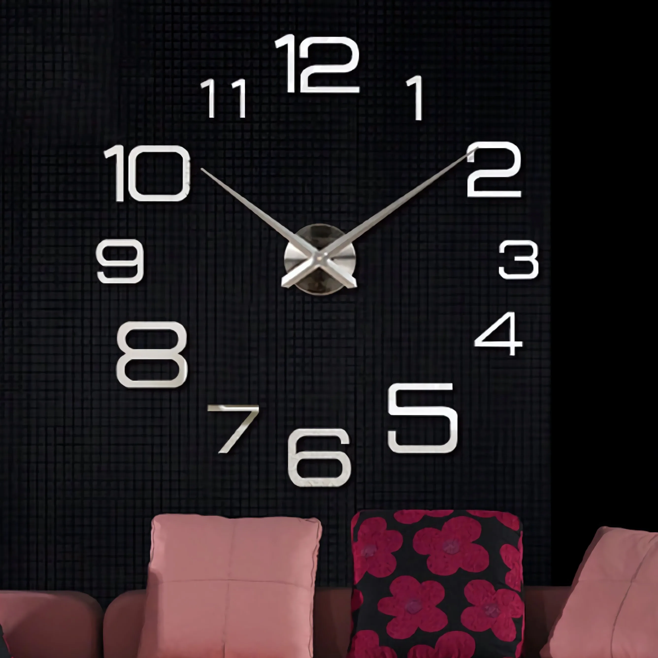 Reloj-de-pared-grande-luminoso-3D-dise-o-moderno-relojes-de-pared-de ...