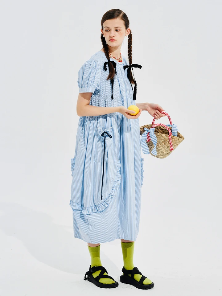 イマココニ imakokoni ワンピース M imakokoni オリジナルデザイン襟