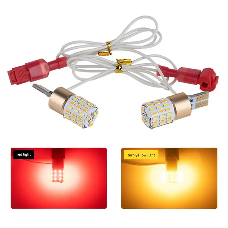 

Led Motorcycle Turn Signals 2 Color Motorcycle Front Turn Signals Light Durable Indicator Lamp Safe Turn Signals For Motorbike