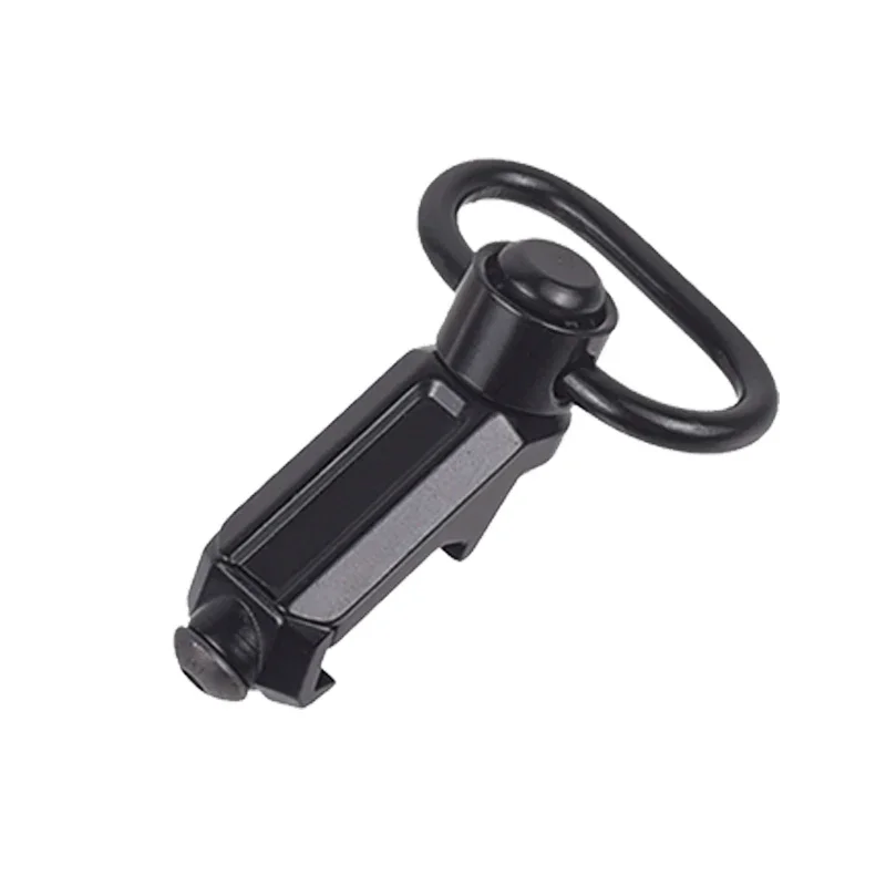 Tactical QD Sling Swivel Mount Heavy Duty Quick Detach Push Button Swivels For Two Point Sling Fit 20mm Picatinny Rail