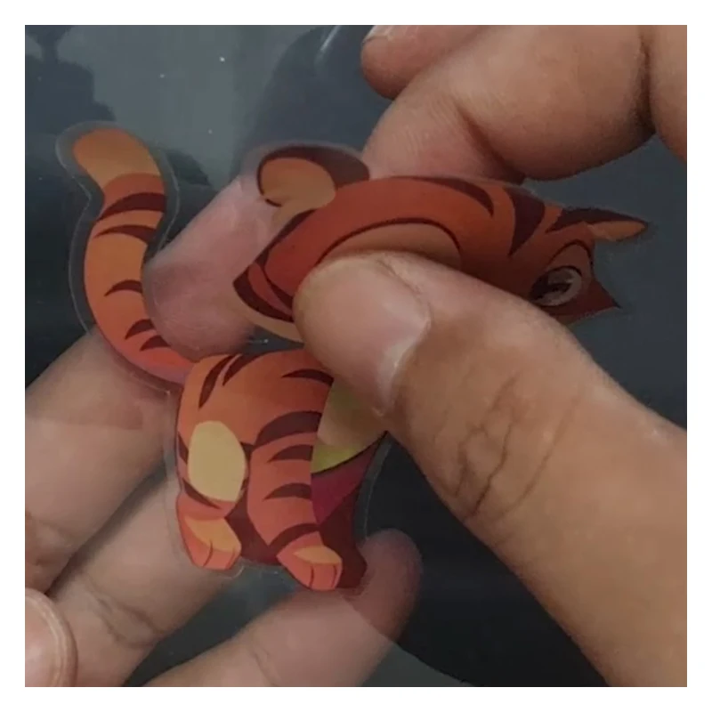 Рисунок 6 - Прозрачная наклейка для полноцветной